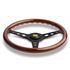 Steering Wheel - Indy Heritage Mahogany Wood/Black Spoke 350mm - RX2459 - MOMO - 1